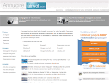 Tablet Screenshot of annuaire-airvol.com
